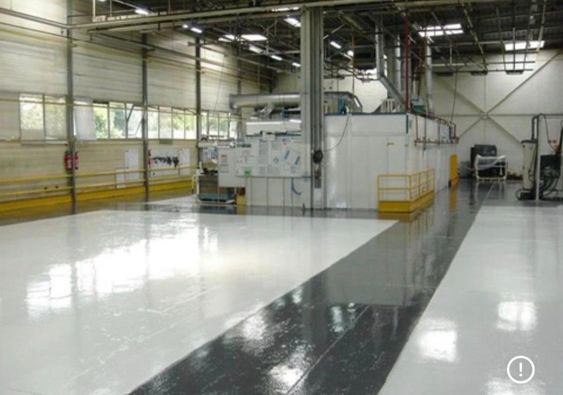 sol époxy industriel Fribourg rénovation RENOVEC